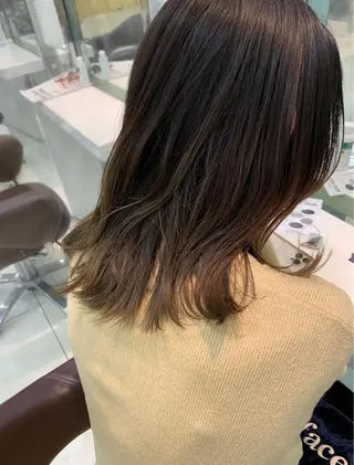 セミロング カラー パーマ ヘアアレンジ メンズ 原宿パーマ kazuのヘアスタイル