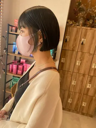 ショート カラー パーマ指名No1 /namiのヘアスタイル