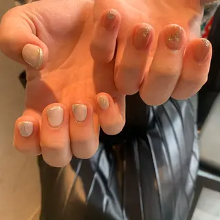 ネイル 《ニュアンスネイル》 risaのネイルデザイン