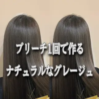 ミディアム カラー 縮毛矯正/髪質改善/ 石橋代智のヘアスタイル