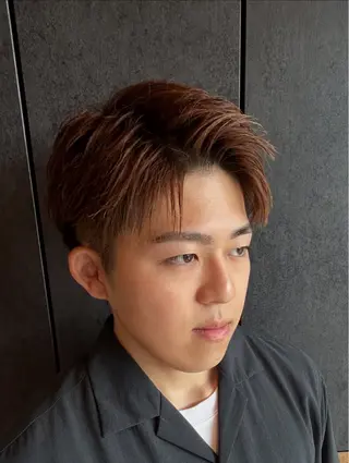 メンズ LATTE 前橋所属・蜂須賀 輝のヘアスタイル