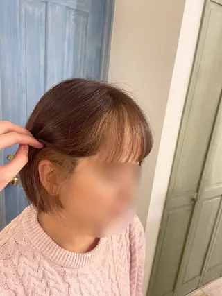 ショート やまだ→アトリエニノ モデルさん募集中！のヘアスタイル