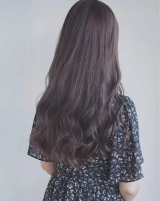 セミロング ロング カラー クセ毛お悩みの方 四宮桂佑のヘアスタイル