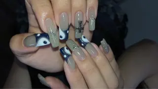 ネイル kana/モード ・グランジ⛓🎼のネイルデザイン