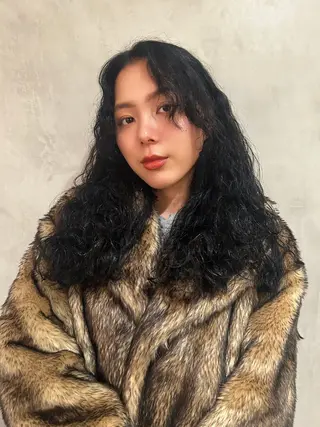 ロング カラー デザインカラー❤︎ イシイレイのヘアスタイル