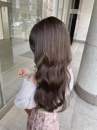 ロング カラー 【縮毛矯正特化】 kyokaのヘアスタイル