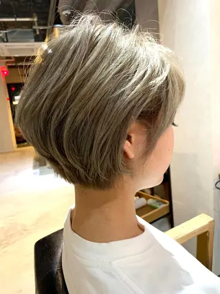 ショート カラー メンズヘア/レイヤー /ボブ山内春輝のヘアスタイル