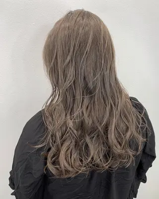 ロング カラー 酸性ストレート/ブリ ーチなし/中村 匠のヘアスタイル