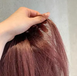 セミロング カラー 田中 優衣のヘアスタイル