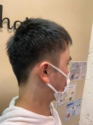 メンズ フェイスヘアークリエイション所属・大形 誉のヘアスタイル