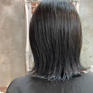 ミディアム カラー ヘアアレンジ tane.所属・【ダメージレス施術】 【透明感】北村 拓也のヘアスタイル