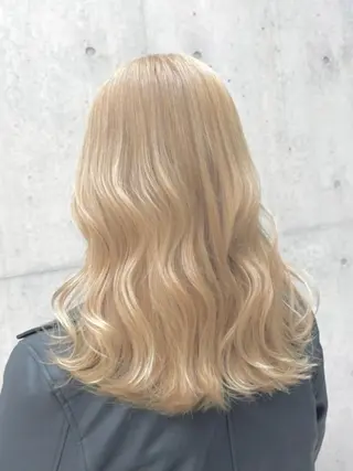 ロング カラー ザクザクレイヤー 🍀/ブリーチ/小田のヘアスタイル