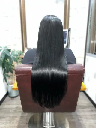 ロング 多賀 順平のヘアスタイル