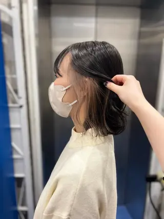 ミディアム white.梅田所属・White梅田 / COCOのヘアスタイル