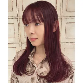 セミロング カラー RorriM natsuのヘアスタイル