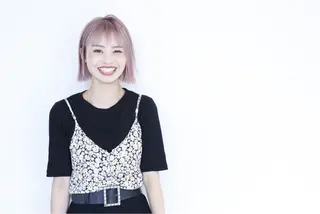 ミディアム カラー ill.所属・ill［イル］大須 ダブルカラー髪質改善のヘアスタイル