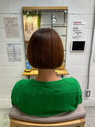 ショート 見奈美 凜のヘアスタイル