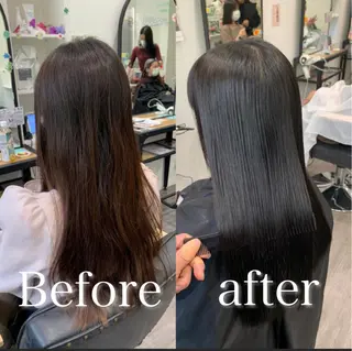 セミロング 【酸性ストレート】 宮下和明のヘアスタイル