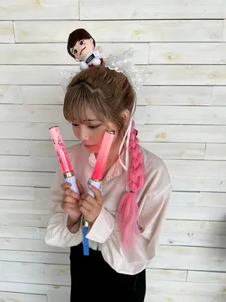 ヘアアレンジ なな/シェービング /カラー/アレンジのヘアスタイル