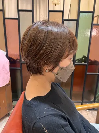 ショート DieHare所属・林 紅葉のヘアスタイル