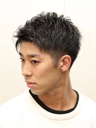 ショート メンズ ヨシザワインクプレミアム横浜所属・樋口 心音のヘアスタイル