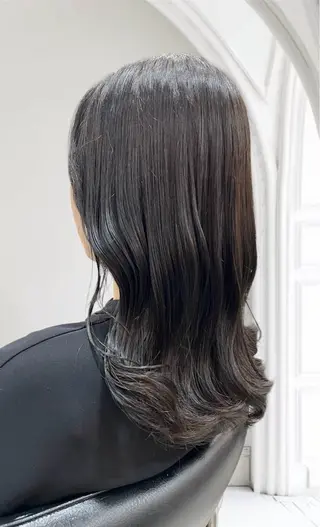 ミディアム 髪質改善 ツヤ髪カラー✴︎髙井のヘアスタイル