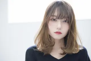 セミロング 長瀬祐貴 Re N/青物横丁のヘアスタイル