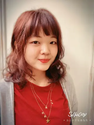 セミロング カラー パーマ モリオフロムロンドン成増3号店所属・大島 智子のその他イメージ