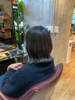 ミディアム カラー Trill所属・縮毛矯正/髪質改善 /SATOKOのヘアスタイル