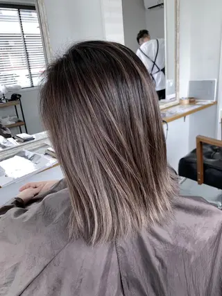 ミディアム 須佐 勝也のヘアスタイル