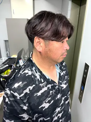 ショート パーマ メンズ 坂本響 メンズカット/パーマのヘアスタイル