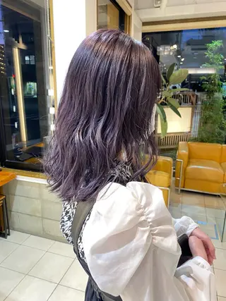 カラー 森 桃菜のヘアスタイル