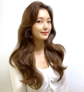 ロング 韓国特化🇰🇷 エクステのヘアスタイル