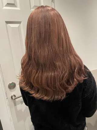 セミロング カラー 中目黒🌼 🌼ハナのヘアスタイル