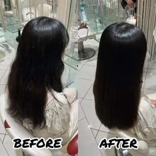 ロング 髪質改善美容師 鈴木のヘアスタイル