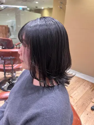 ミディアム 似合わせ/レイヤー/ ボブ/西島 絢香のヘアスタイル