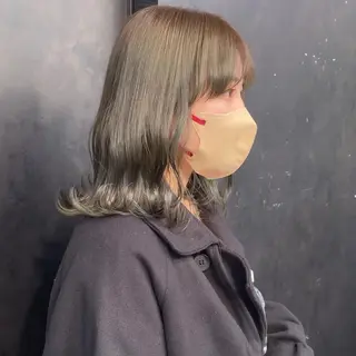 カラー 比嘉 陽のヘアスタイル