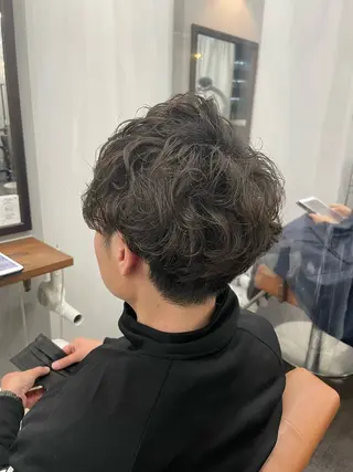 メンズ 名駅/艶カラー/原田 永遠のヘアスタイル