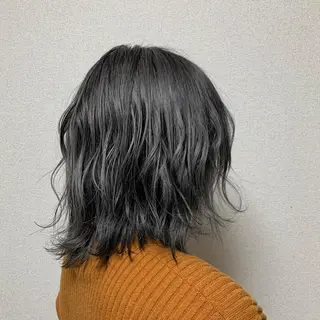 ミディアム カラー 骨格、カラー診断士 ✂️淡中円花のヘアスタイル