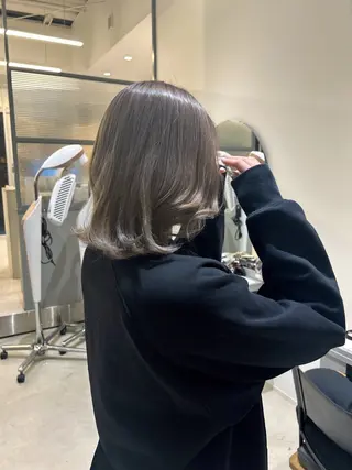 ミディアム カラー THE SKY所属・中 海斗のヘアスタイル