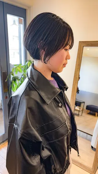 ショート .iyu所属・吉祥寺ショート×小顔 🍋宮本大輔🍋のヘアスタイル