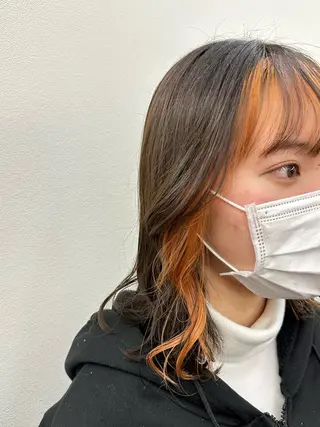 カラー osayaabei店所属・藤澤 夏実のヘアスタイル