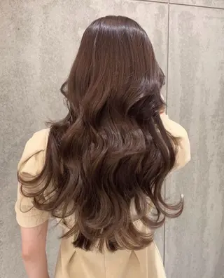 ロング カラー ヘアアレンジ maoブリーチ無し 似合わせカラーのヘアスタイル