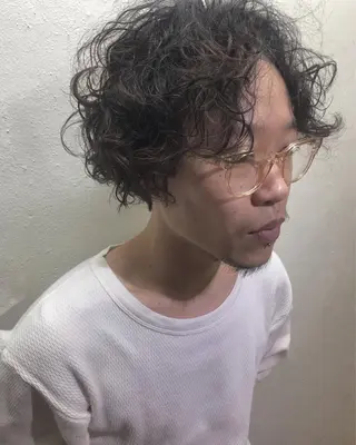 ショート パーマ メンズ 🧼柴田 健太郎🧼のヘアスタイル