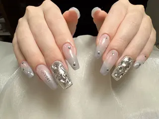 ネイル FanFan 長さ出し専門のネイルデザイン