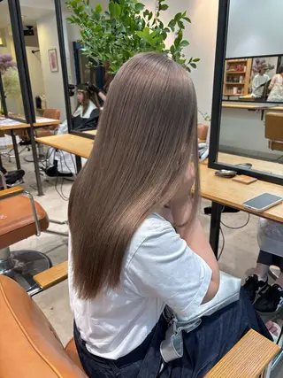 ロング 松村 愛輝のヘアスタイル