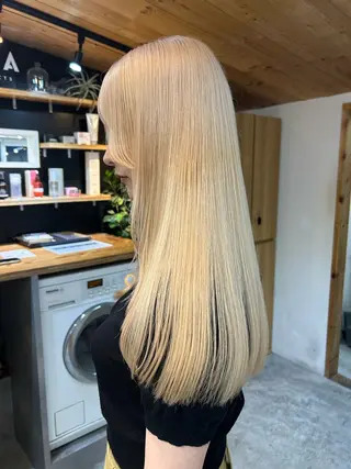 ロング カラー メンズ 🧸艶々韓国ヘア 🧁mizunaのヘアスタイル