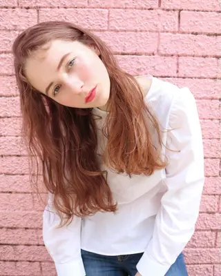 ロング カラー 似合わせカラーパーマ 🌿kitin米川のヘアスタイル