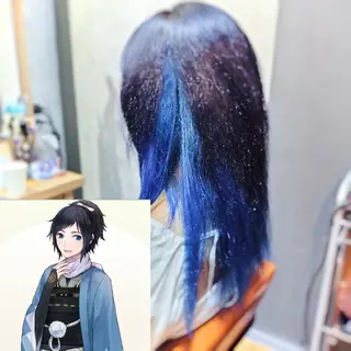 ロング カラー ヲタクに美容室は難しい所属・カットモデル募集中 🥀タカハシ🥀のヘアスタイル