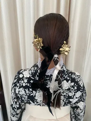 ロング 🦋Misaki🦋 メンズパーマ/着付けのヘアスタイル